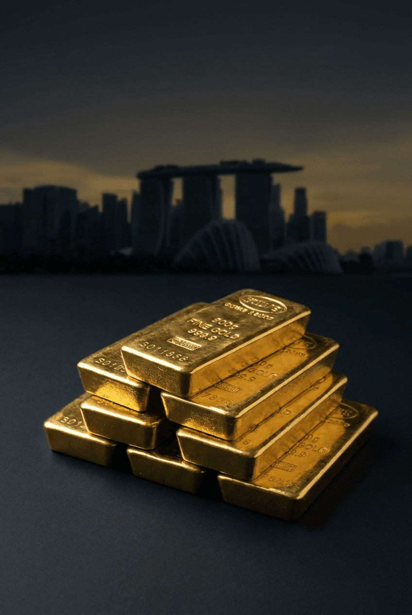 Gold's role in a defensive Singapore portfolio