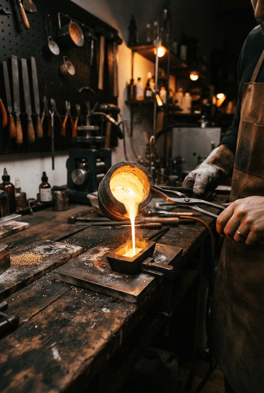 From granulate to bar: a walkthrough of the atelier floor