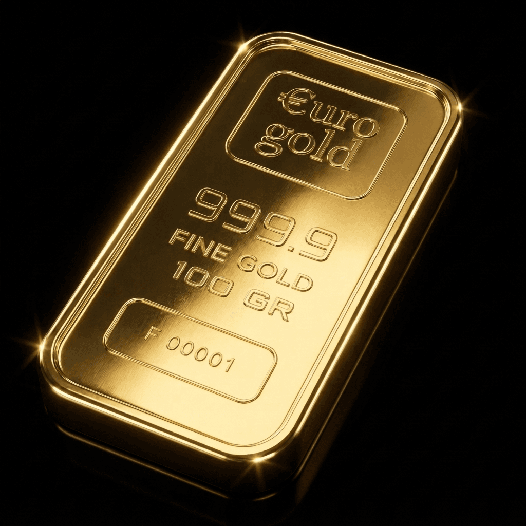 100 g — Fine gold bar