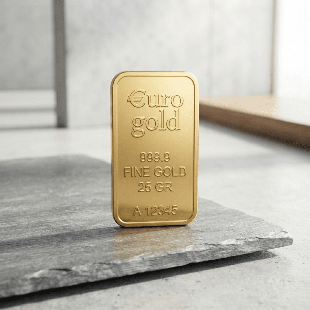 25 g — Fine gold bar