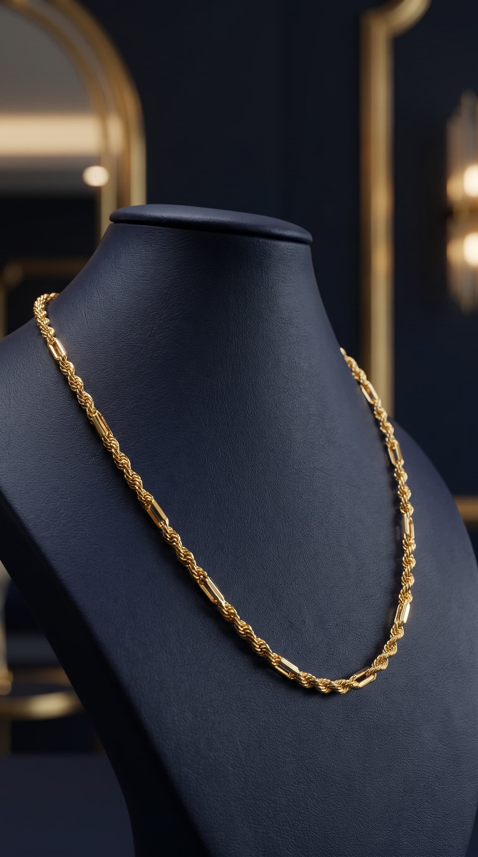 Curb Chain — Fine gold necklace